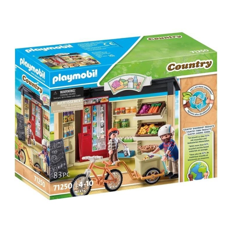 PLAYMOBIL 71250 Boutique de la ferme, Country La Ferme, 83 pieces, Des 4 ans