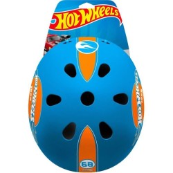 Casque Skate STAMP - Hot Wheels - Taille 53/57cm - Confortable et Ajustable -...