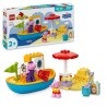 LEGO DUPLO 10432 Le Voyage en Bateau de Peppa Pig - Set de Jeu de Bain pour T...