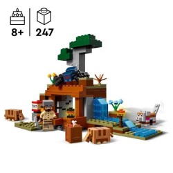 LEGO Minecraft 21269 L'expédition dans la mine du tatou - Jeu de construction...