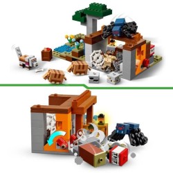 LEGO Minecraft 21269 L'expédition dans la mine du tatou - Jeu de construction...