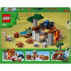 LEGO Minecraft 21269 L'expédition dans la mine du tatou - Jeu de construction...