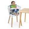 BRIGHT STARTS Rehausseur de chaise pliable, PoP N Sit, nomade, de voyage, Lég...