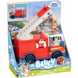 Bluey Le camion de Pompier de Bluey - Univers miniature - MOOSE TOYS