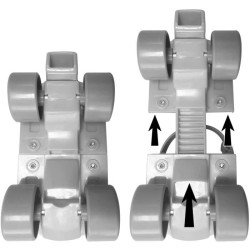 STAMP - Set Patins a roulettes avec genouilleres - Spidey - Enfant - Bleu - R...