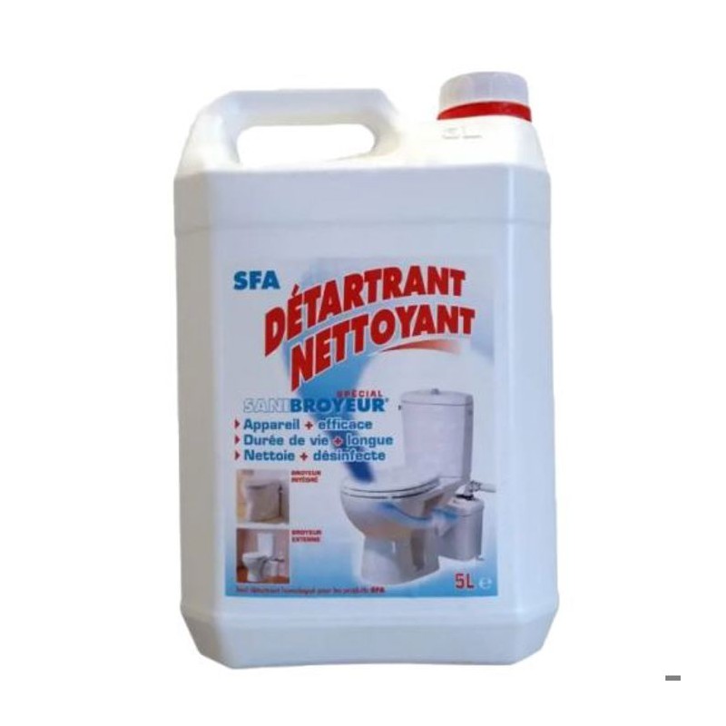 Détartrant nettoyant pour produits SFA - SFA - 5 litres