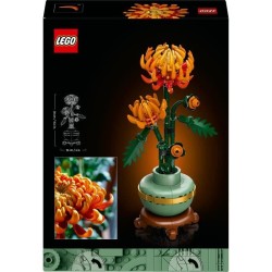 LEGO Icons 10368 Le Chrysantheme - Set de Décoration Florale a Construire Pou...