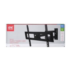 ONE FOR ALL WM2651 Support mural inclinable et orientable a 180° pour TV de 8...