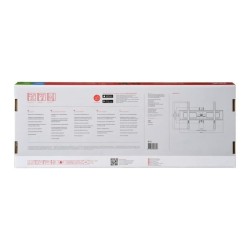 ONE FOR ALL WM2651 Support mural inclinable et orientable a 180° pour TV de 8...