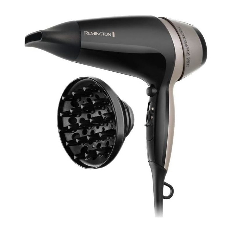 REMINGTON D5715 Seche-Cheveux Professionnel Ionique Thermacare 2300W, Grille ...