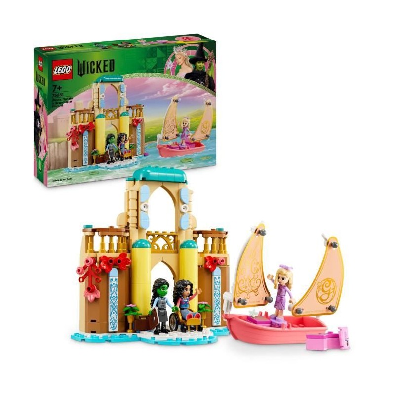 LEGO Wicked 75681 Glinda, Elphaba et Nessarose a l'Université de Shiz - Jeu e...