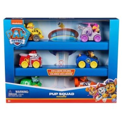 SPIN MASTER PACK 6 RACERS PUP SQUAD La Pat' Patrouille