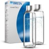 Pack 2 bouteilles BRITA - Pour machine SodaTRIO - Capacité 1L - Verre