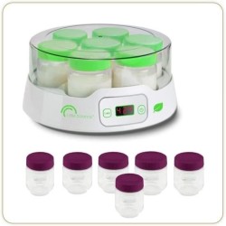 Yaourtiere LITTLE BALANCE - Capacité 7 pots de 190ml + 6 pots additionnels - ...
