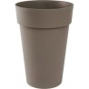 Vase haut Rond Ø 46 cm - EDA - Toscane - 67 L - Ø 46 x H. 65 cm - Taupe