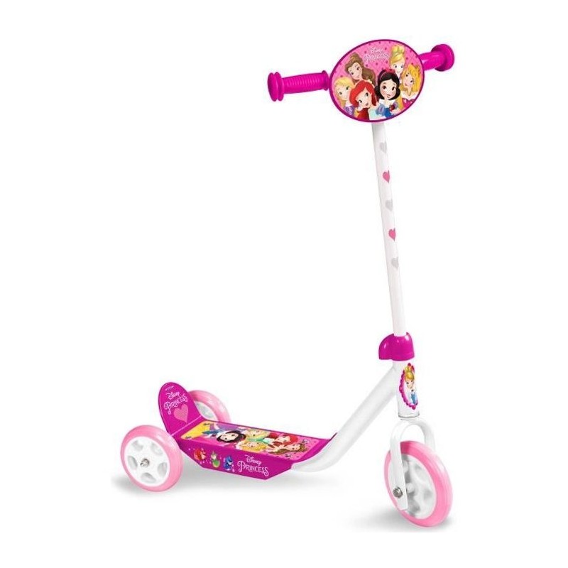 Trottinette 3 Roues - STAMP - DISNEY PRINCESSES - Ajustable en hauteur - Plat...