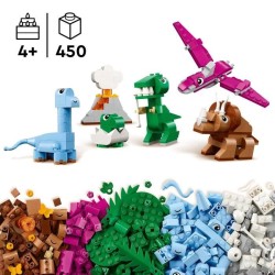 LEGO Classic 11041 Les dinosaures créatifs - Jouet de construction incluant u...