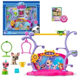 BANDAI - Littlest Pet Shop - Coffret Pets Got Talent - Ensemble de jeu avec 2...