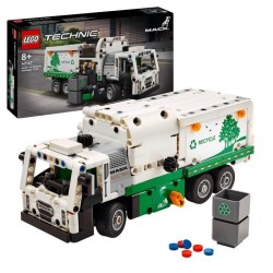 LEGO 42167 Technic Mack LR Electric Camion Poubelle, Jouet de Camion Électriq...