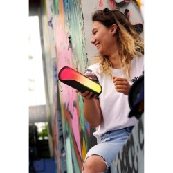 Enceinte lumineuse sans fil 180° - BIGBEN PARTYBTTUBEBK - Bluetooth - 30W - A...