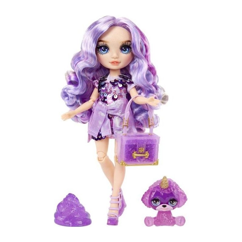 Rainbow High Poupée Mannequin avec Kit de Slime et Animal de