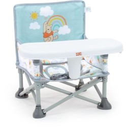 DISNEY BABY -WINNIE- Rehausseur de chaise pliable, nomade, de voyage, Léger e...