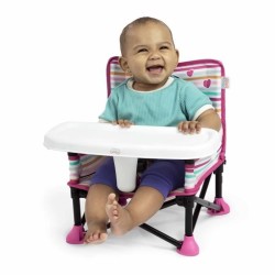 DISNEY BABY -MINNIE- Rehausseur de chaise pliable, nomade, de voyage, Léger e...