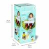 DISNEY BABY -MICKEY- Rehausseur de chaise pliable, nomade, de voyage, Léger e...