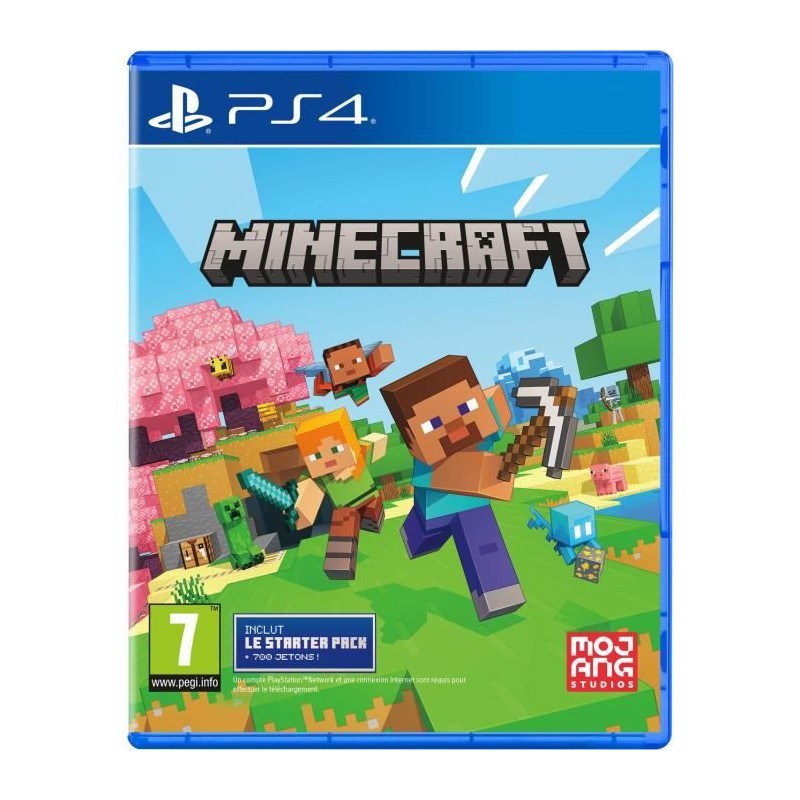 Minecraft Starter Édition Refresh - Jeu PS4