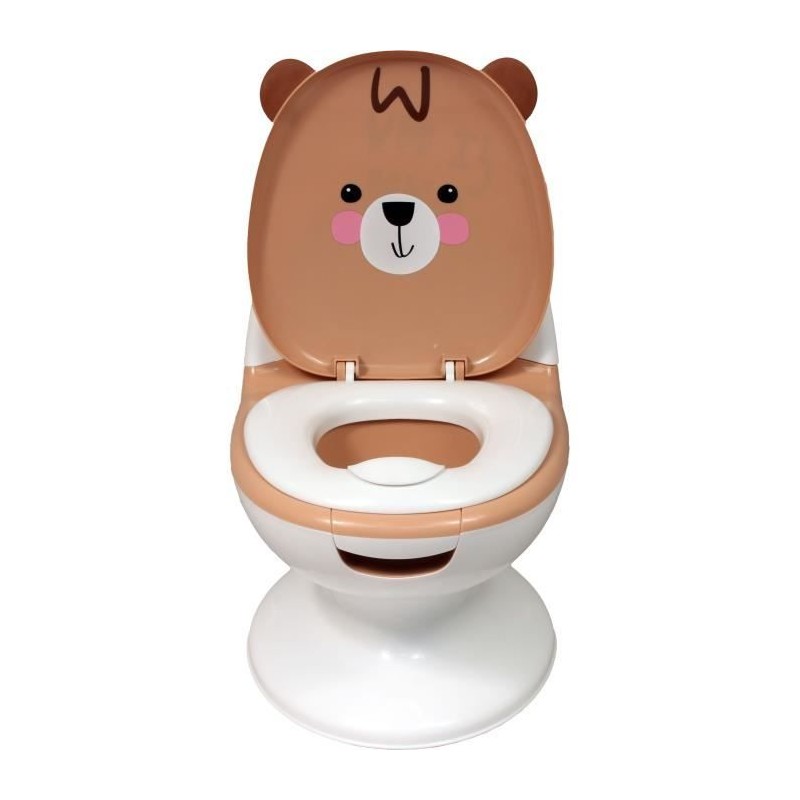 Pot éducatif bébé - BAMBISOL - Chasse d'eau réaliste - Cuvette amovible - Pro...