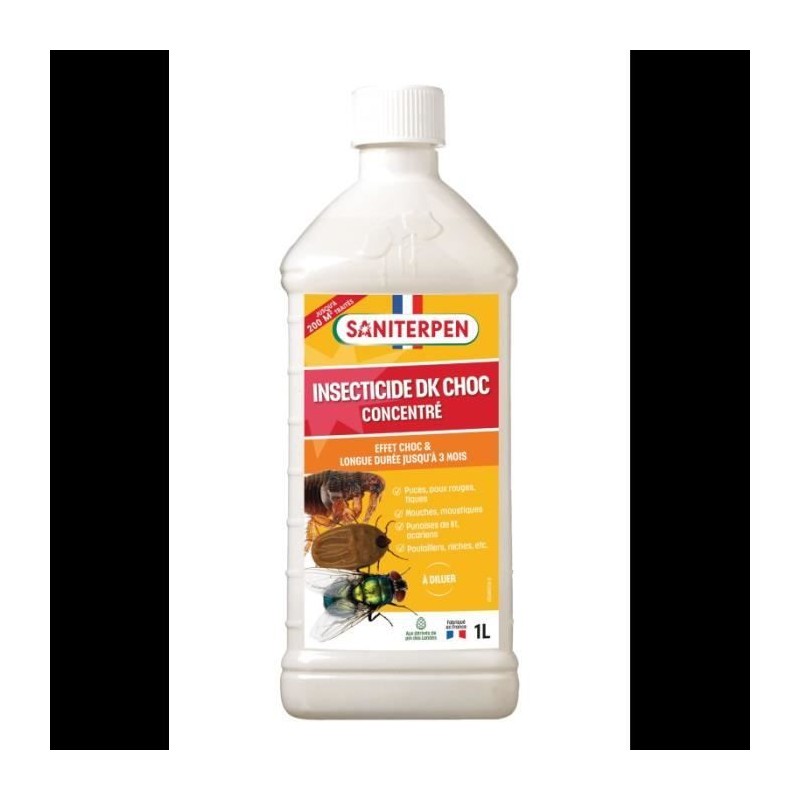SANITERPEN  DK CHOC 1L- Insecticide - 1L - élimine les insectes volants et ra...