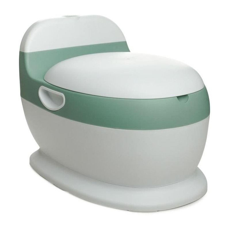 Mini toilette - THERMOBABY - Vert Sauge - Confortable avec bruit de chasse d'eau