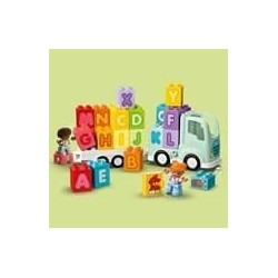 LEGO 10421 DUPLO Ma Ville Le Camion de l'Alphabet, Jouet d'Apprentissage de l...