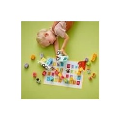 LEGO 10421 DUPLO Ma Ville Le Camion de l'Alphabet, Jouet d'Apprentissage de l...