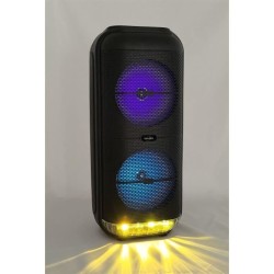 Enceinte Karaoké lumineuse - INOVALLEY - KA22-BTH - Bluetooth V5.0 - 49 cm - ...