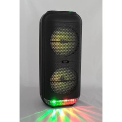 Enceinte Karaoké lumineuse - INOVALLEY - KA22-BTH - Bluetooth V5.0 - 49 cm - ...