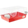 Cage hamster 46*29*23 cm- Une roue, une mangeoire, une maisonnette, un abreuv...