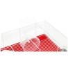 Cage hamster 46*29*23 cm- Une roue, une mangeoire, une maisonnette, un abreuv...