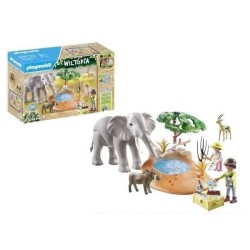 PLAYMOBIL 71294 Explorateurs avec animaux de la savane, Wiltopia, Avec 1 élép...
