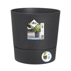 ELHO Pot de fleurs Rond Greensense Aqua Care - Ø 29,,5 x H 29,1 cm - 15 L - G...