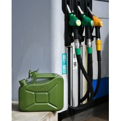 jerrican design US métal 10L --PRECISSION STEEL -  jerrican essence - bonne r...