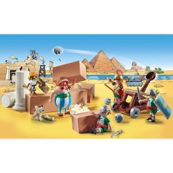 PLAYMOBIL 71268 Numerobis et la bataille du Palais, Siege des Romains, 56 pie...