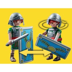 PLAYMOBIL 71268 Numerobis et la bataille du Palais, Siege des Romains, 56 pie...