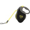Laisse enrouleur Flexi Neon Giant - FLEXI - GT3-210-S-NEO-12 - Noir et jaune ...