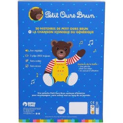 Gipsy Toys - Petit Ours Brun – Peluche Musicale Qui Parle Conteur d'Histoires...