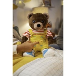 Gipsy Toys - Petit Ours Brun – Peluche Musicale Qui Parle Conteur d'Histoires...