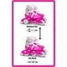 STAMP - Patins en ligne deux en un 3 Roues - Barbie