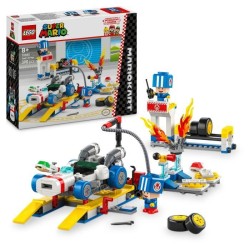 LEGO Super Mario 72035 Mario Kart – Garage de Toad - Jouet Nintendo personnal...