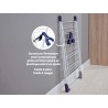 Étendoir a linge Leifheit Classic 250 Flex 81409,  séchoir a linge avec 25m d...