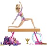 Barbie Gymnastique Coffret avec poupée et plus de 10 accessoires HRG52